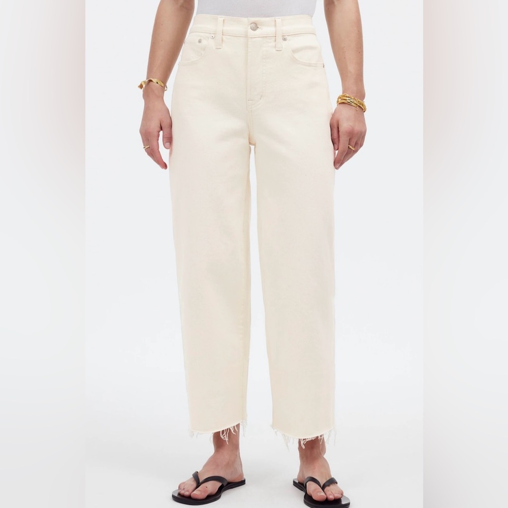 Madewell Petite Perfect Vintage Wide-Leg Crop Jean